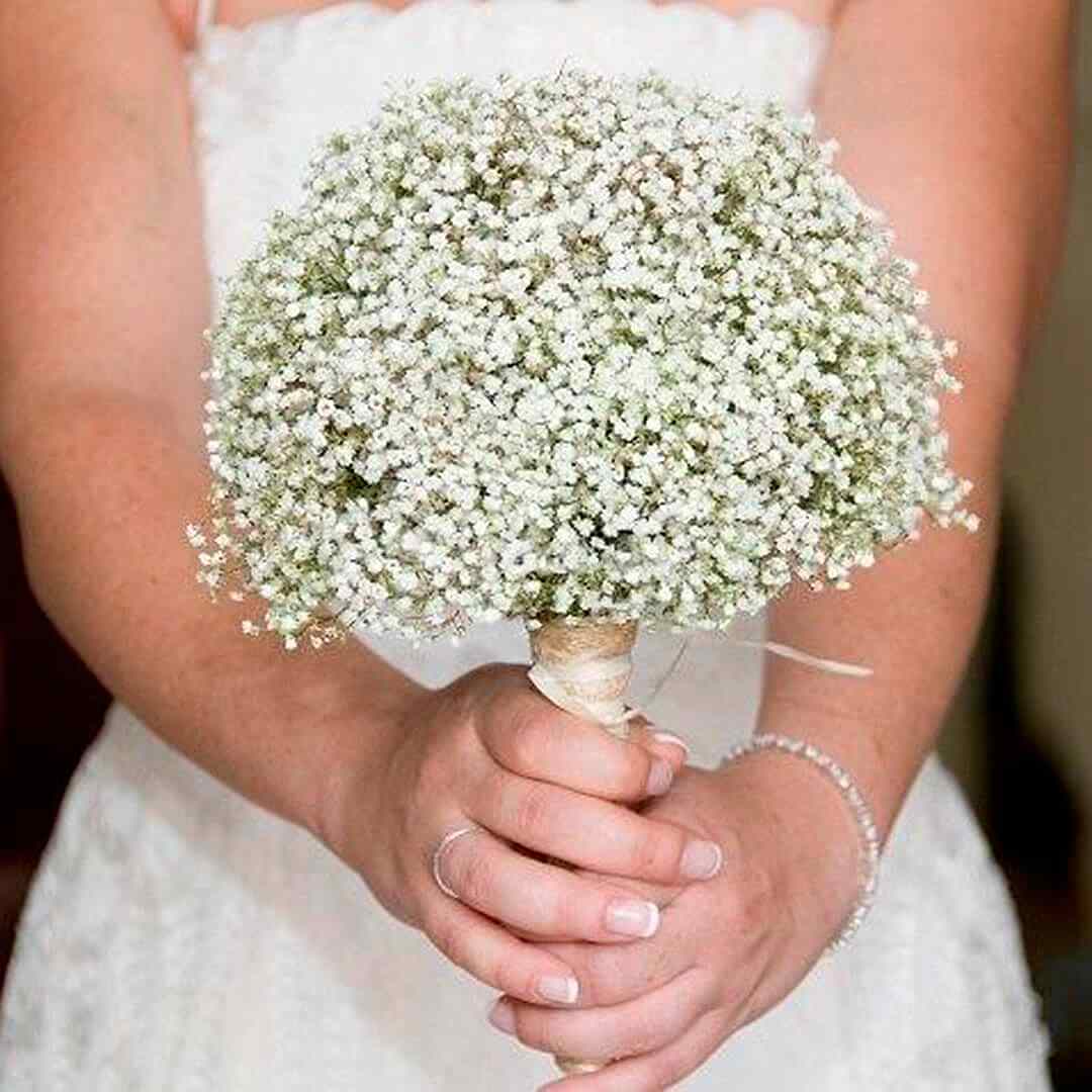 Ramo de novia de paniculata.